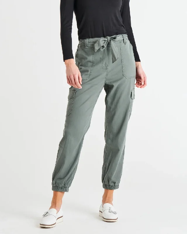 women's flare pantsBetty Basics Canterbury Lyocell Cargo Pant