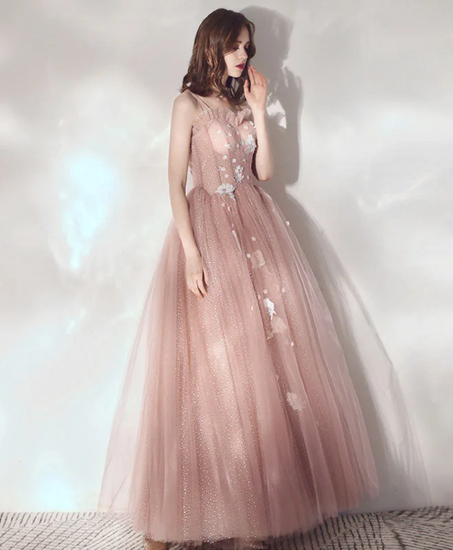 modern prom dressesPink Sweetheart Tulle Prom Dress Pink Tulle Sweet 16 Dress