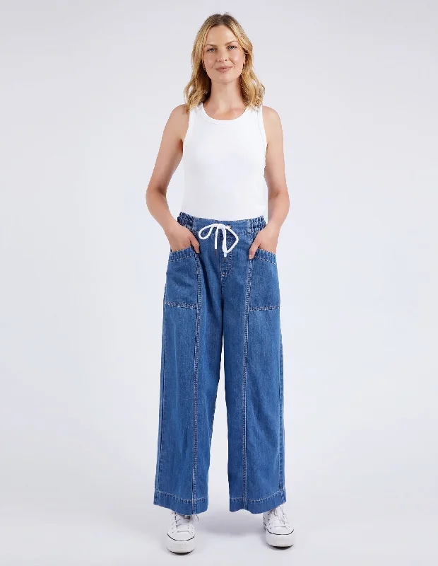 women's plus-size pantsElm Alora Wide Leg Jean