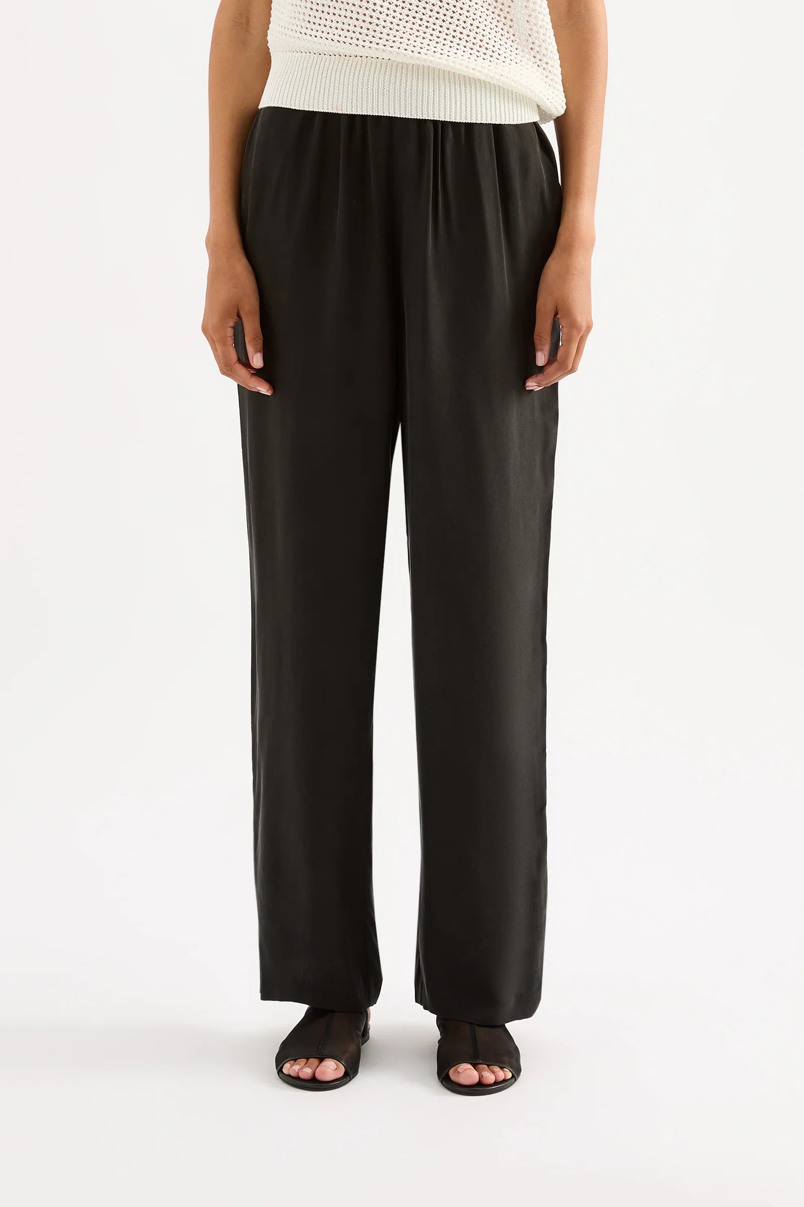 women's maternity pantsLinnea Cupro Pant - Black