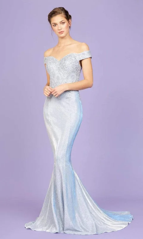 Affordable Formal Dress OptionsEureka Fashion - 9306 Off Shoulder Mermaid Gown