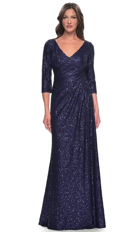 Formal Dress for Science AwardsLa Femme 30879 - Sequin A-Line Formal Dress