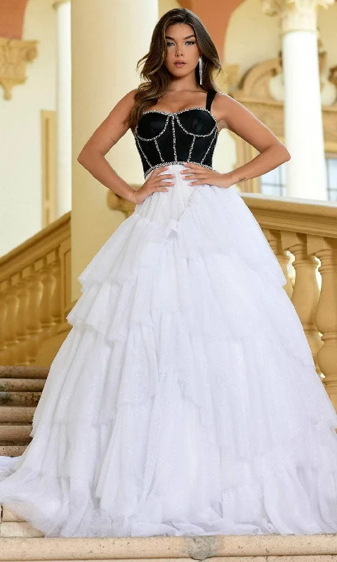 Formal Dress for International EventsAva Presley 28592 - Beaded Sleeveless Ballgown