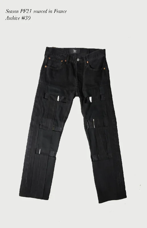 women's denim jeans for a night at the clubJeans Straps 39