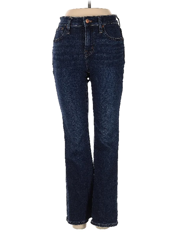 women's denim jeans for summerHigh-Rise Bootleg Jeans in Dark Wash