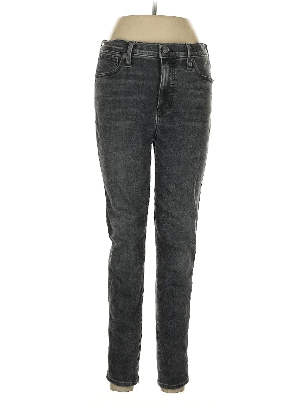 women's slim-fit denim jeansMid-Rise Skinny Jeans in Dark Wash