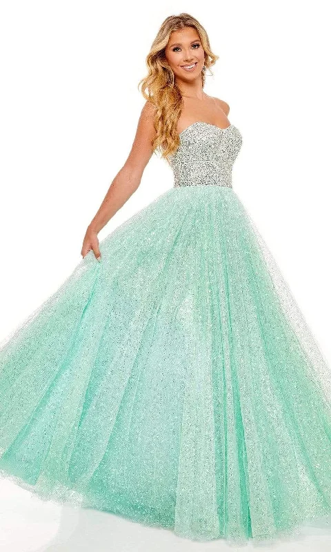 Formal Dress for Horse RacesRachel Allan - 70140 Strapless Sweetheart A-Line Gown