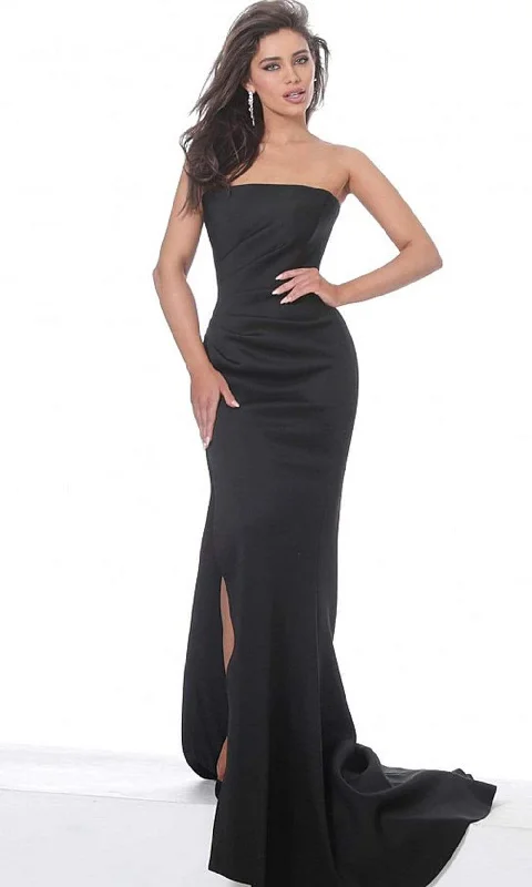 Formal Dress Shopping GuidesJovani - 94366 Strapless Straight Neckline Slit Mermaid Gown