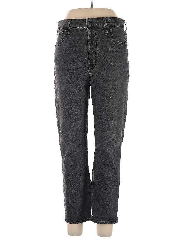 women's denim jeans for a timeless classic lookHigh-Rise Straight-leg Jeans in Dark Wash