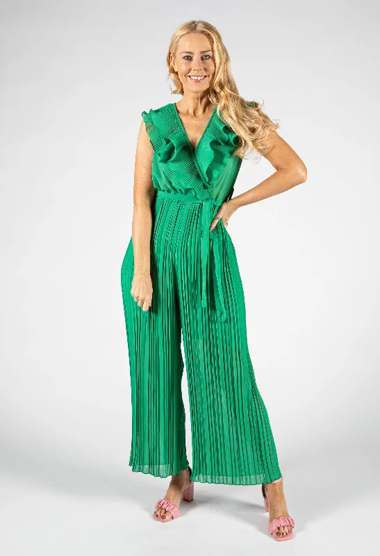 women's jumpsuits for laid-back looksPlisse Jumpsuit