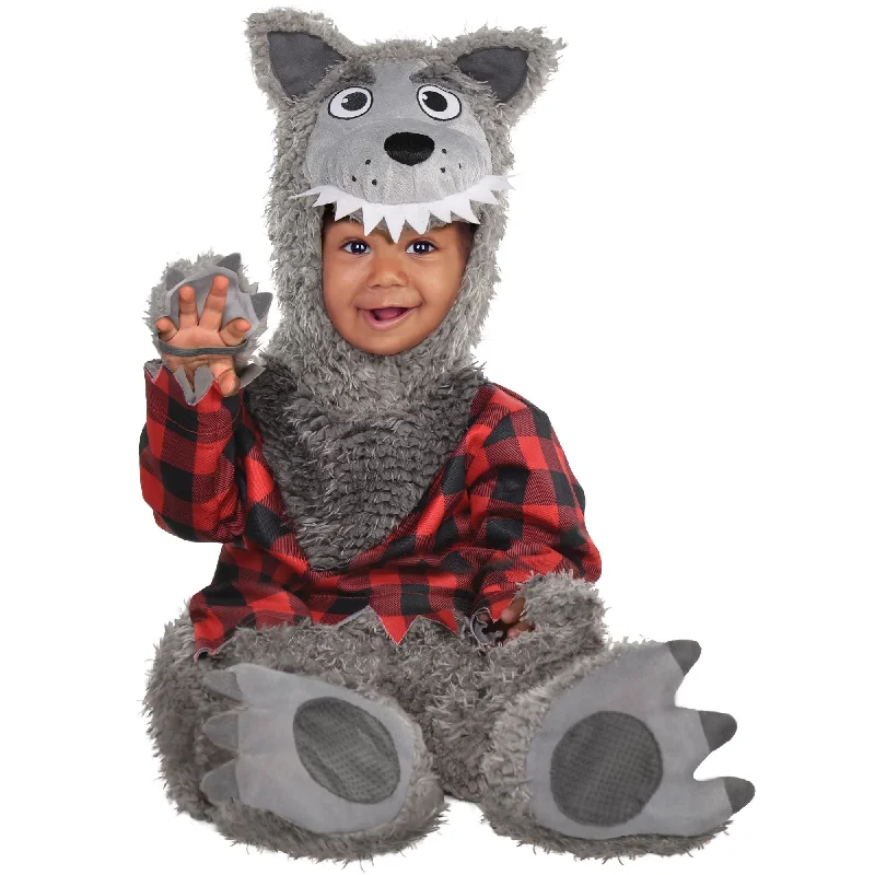 women's jumpsuits for ethical manufacturingWolf Costume for Babies - Baby Costume Includes Jumpsuit, Hood, & Booties - Costumes for Halloween, Birthday Parties, & Themed Events Gray