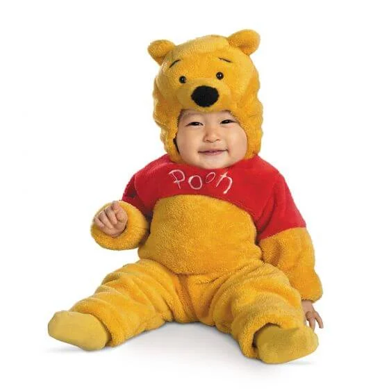 women's high-slit jumpsuitsWinnie The Pooh Deluxe Two-Sided Plush Jumpsuit Costume