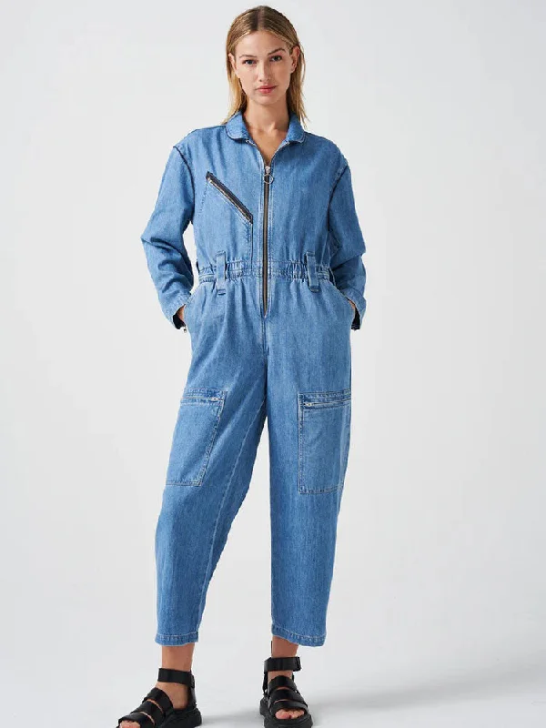 women's jumpsuits for petite womenSeventy + Mochi Amelia Jumpsuit Rodeo Vintage