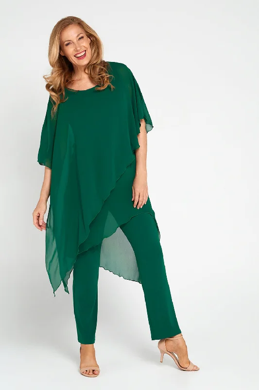 women's jumpsuits made of velvetTilly Jumpsuit - Emerald