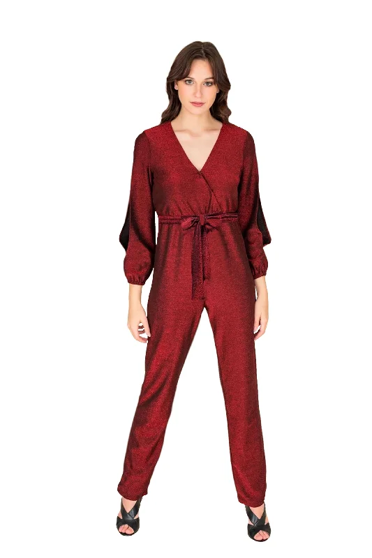 women's jumpsuits for formal eventsShimmer Jumpsuit