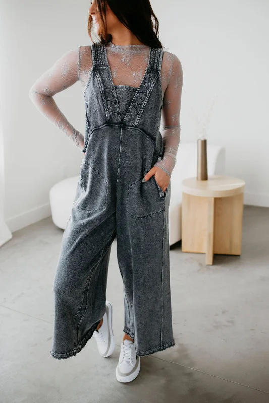 women's boho jumpsuitsGreer Washed Knit Jumpsuit