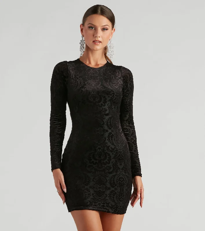 flowy midi dressesAfter Midnight Velvet Short Dress