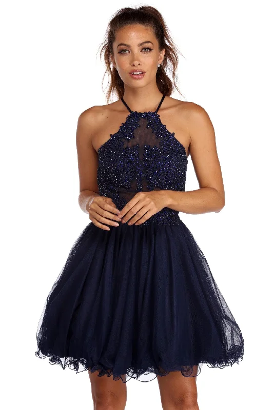 chic midi dressesDaniella Midnight Dreams Tulle Dress