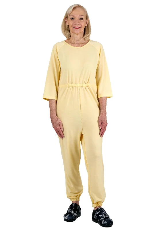 women's jumpsuits for affordable luxuryAnti-Strip Jumpsuit - Carrie | Yellow