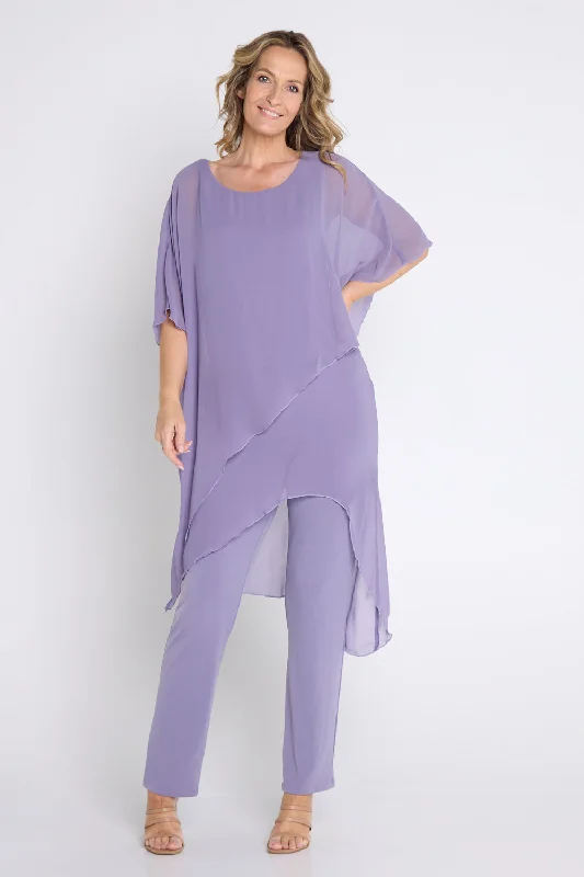 women's jumpsuits with bell sleevesTilly Jumpsuit - Lilac