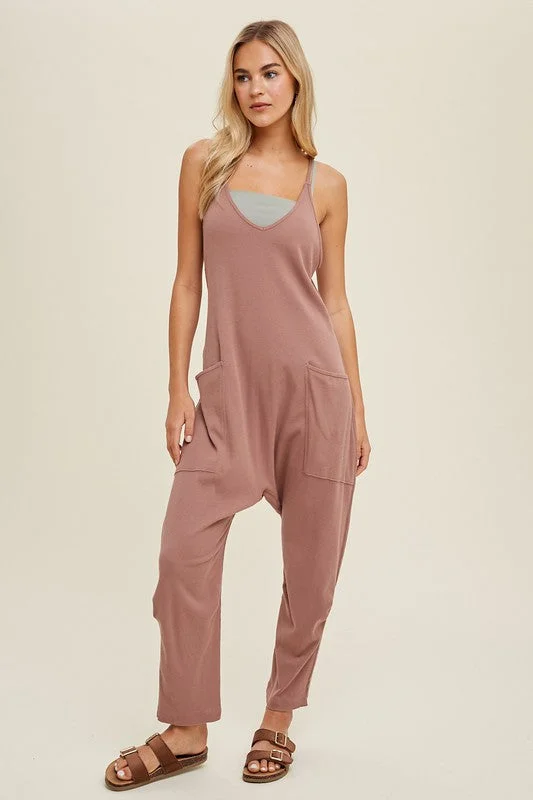 women's jumpsuits for breathable wearChill Mode Knit Jumpsuit