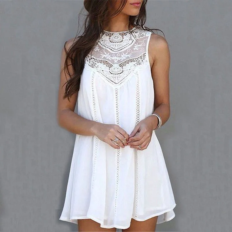 casual Mimi dresses onlineWhite Mini Dress