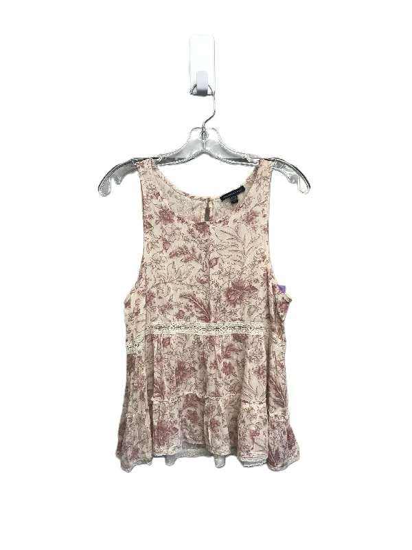 women's tops with flutter sleevesTop Sleeveless By American Eagle  Size: S