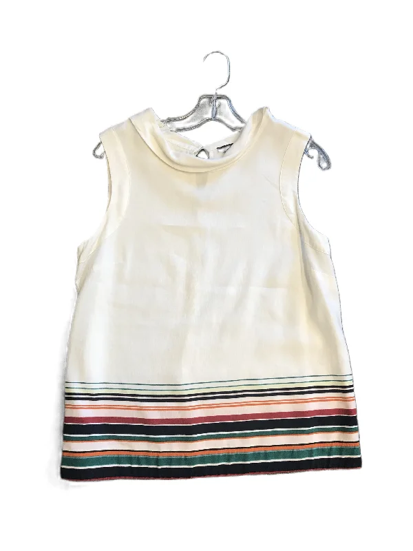 women's tops with sleeveless designsTop Sleeveless By Ann Taylor  Size: M