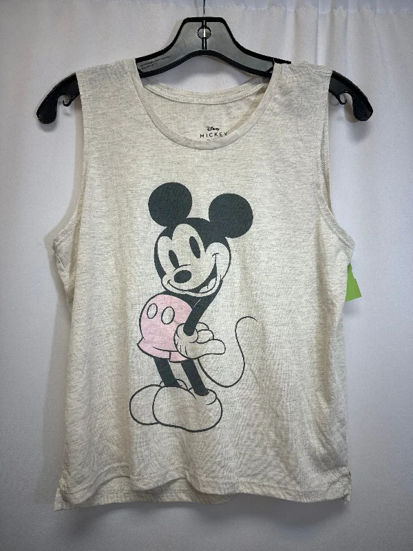 three-quarter sleeve women's topsTop Sleeveless By Disney Store  Size: Xs