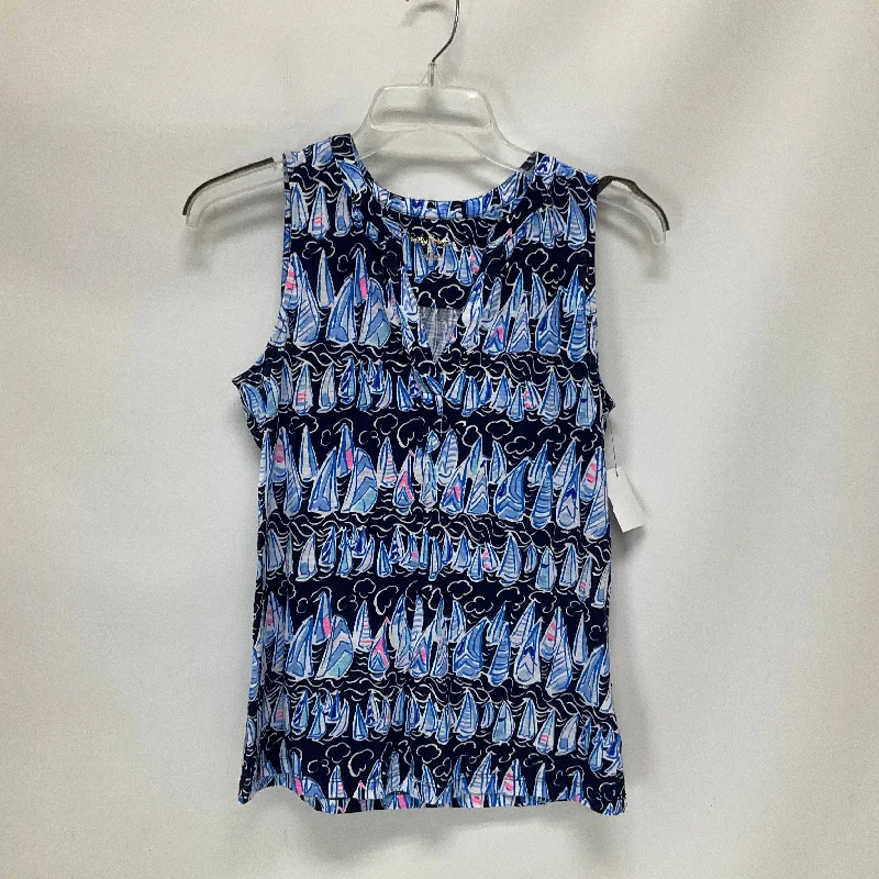 breathable women's tops for summerTop Sleeveless By Lilly Pulitzer  Size: Xs