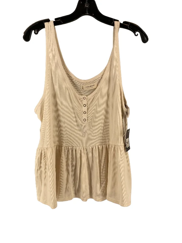 women's tops for those who want to elevate their everyday wear with chic and elegant piecesTop Sleeveless By Lucky Brand  Size: L