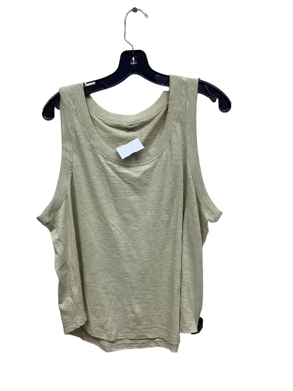 elegant women's topsTop Sleeveless By Madewell  Size: Xxl