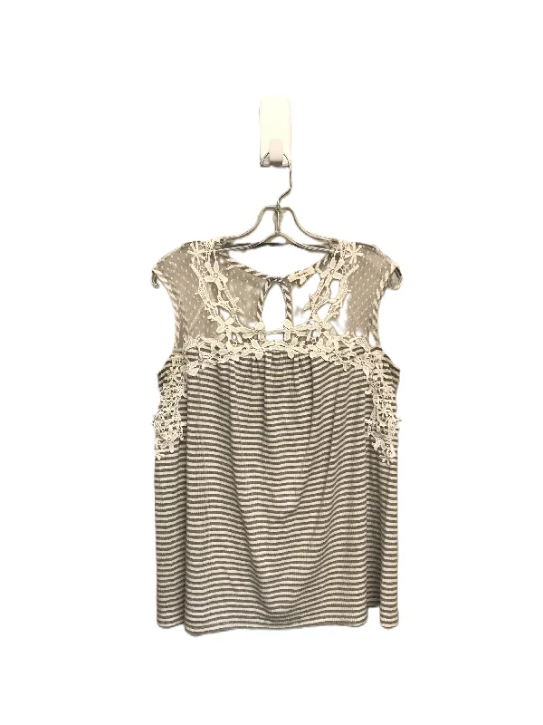 women's tops for those who appreciate subtle and muted tonesTop Sleeveless By Maurices  Size: M