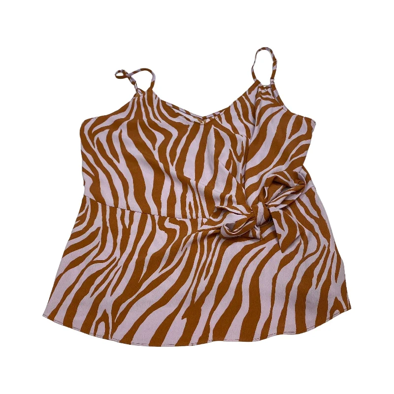 spaghetti strap women's topsTop Sleeveless By Naked Zebra  Size: S