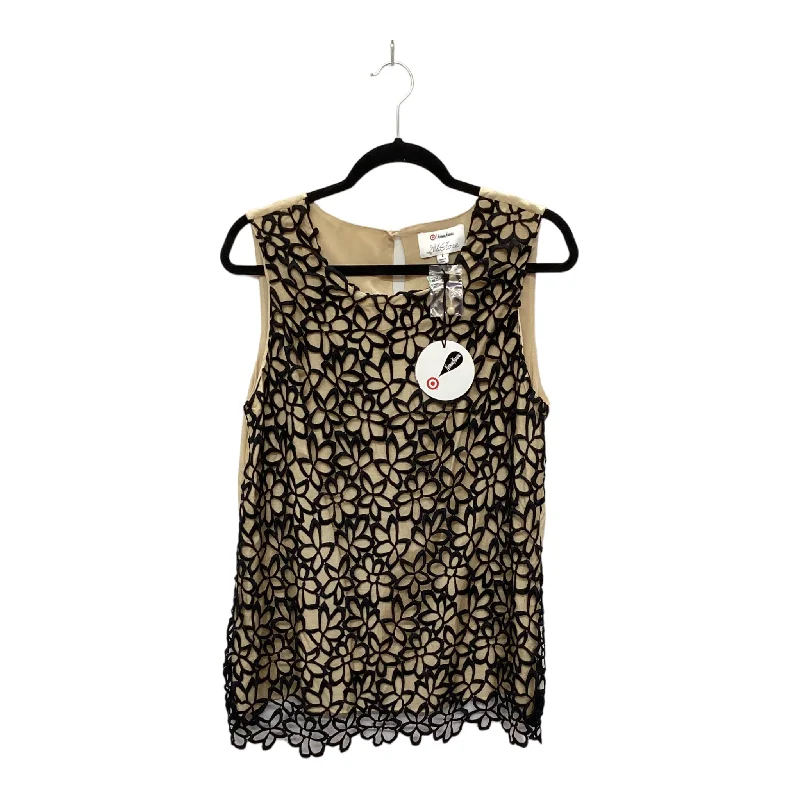 women's tops for those who love to mix and match prints and patternsTop Sleeveless By Neiman Marcus  Size: L