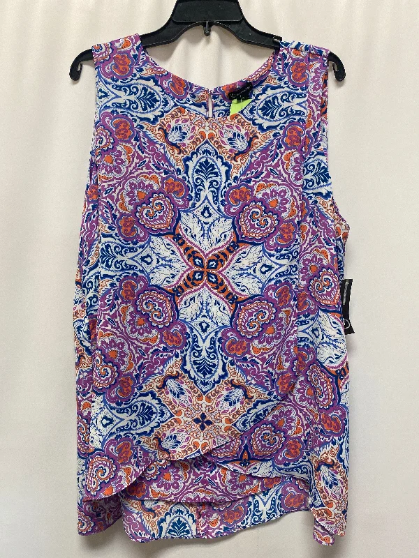 women's tops for those who want to make a bold fashion statement with their choice of topsTop Sleeveless By New Directions  Size: Xl