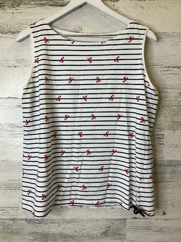 women's tops with geometric patternsTop Sleeveless By Talbots  Size: L