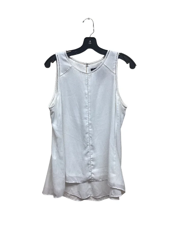 women's tops with sequin embellishmentsTop Sleeveless By White House Black Market  Size: M