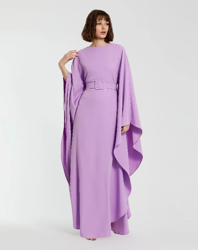 plus-size friendly wedding dressesMac Duggal 20960 Long Mother of the Bride Formal Kaftan Dress