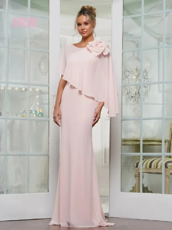 detailed wedding dressesMarsoni MV1347 Long Formal Mother of the Bride Cape Dress