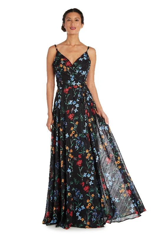 maxi dresses for mother of the brideNightway Long Formal Petite Floral Dress 22040P Sale