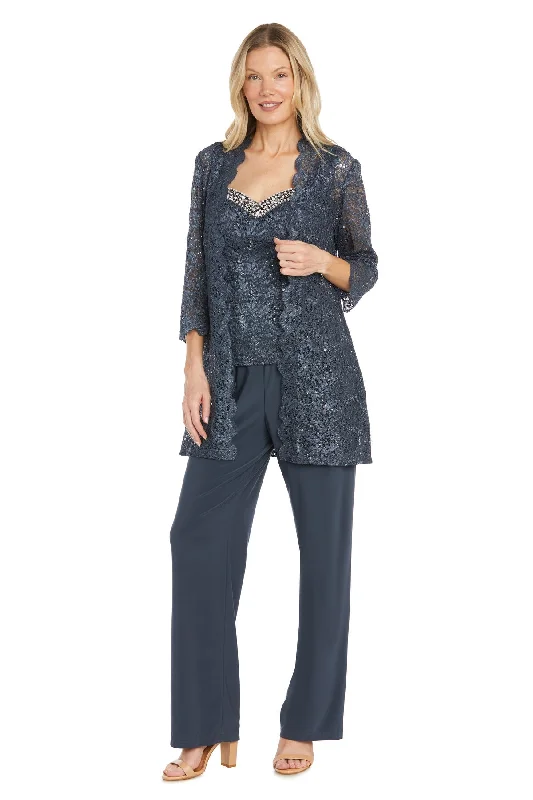 maxi dresses for womenR&M Richards 3303 Long Sequin Formal Pantsuit Dress