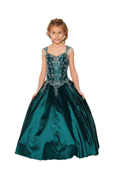 maxi dresses with empire waistsLong Flower Girl Dress Sale