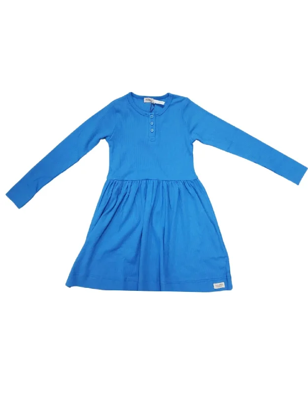 Flowing Long Sleeves DressGirls Long Sleeve Dira Dress In Blue