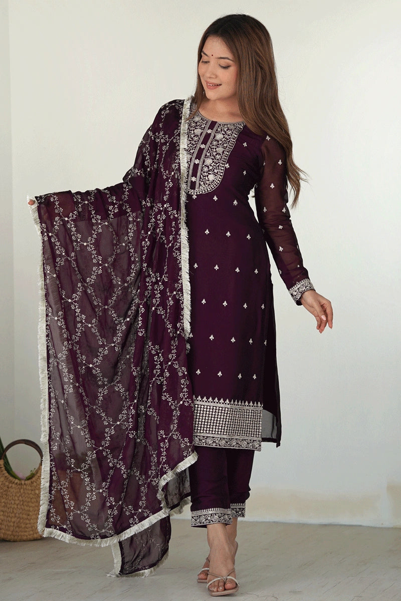 Funky Long Sleeves Jumpsuit DressLong Sleeve Ready To Wear Dress For Diwali